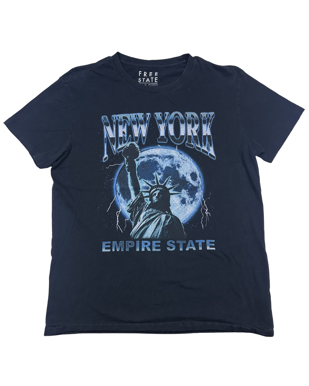 Free State New York Empire State Graphic T-Shirt (Medium)