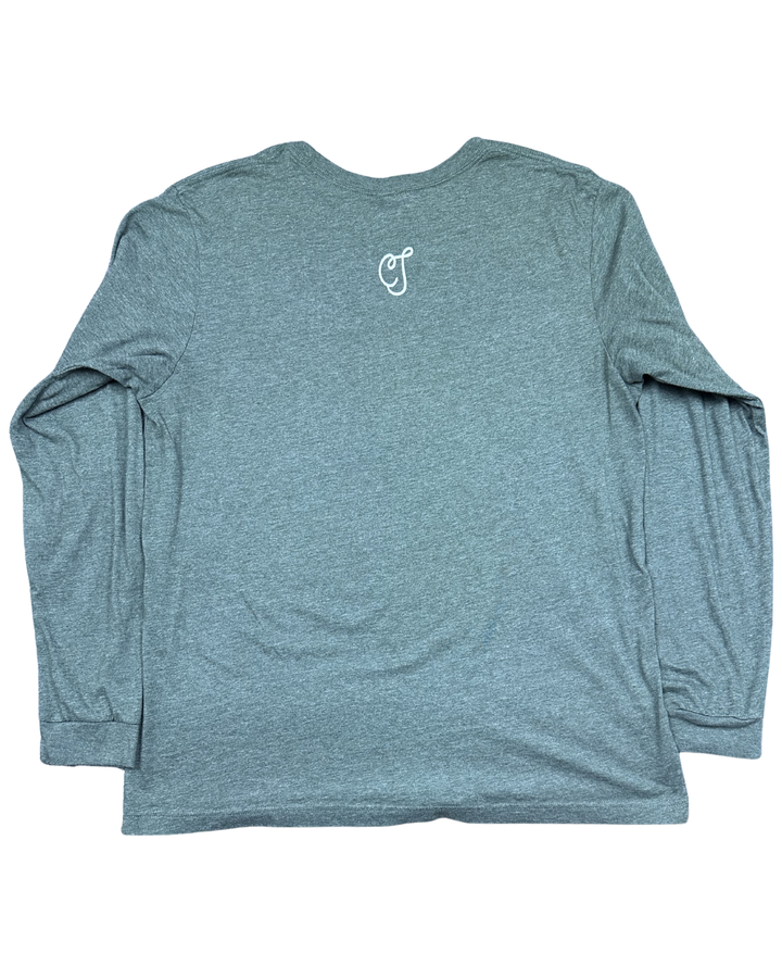 Duck Hunting Scene Long Sleeve Graphic T-Shirt (XL)
