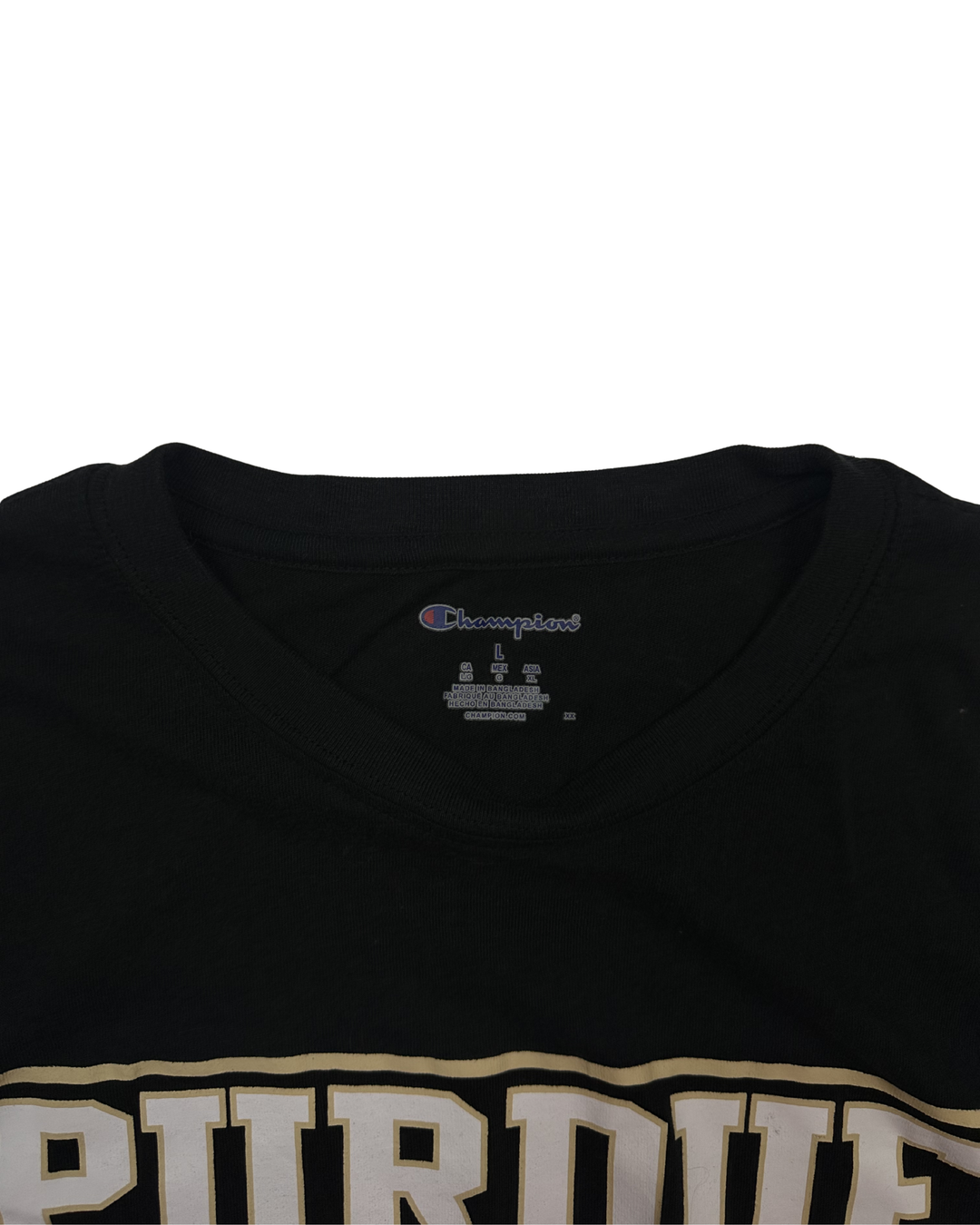 Champion Purdue Boilermakers Long Sleeve T-Shirt (large)