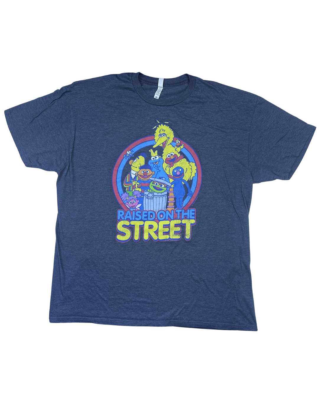 Sesame Street Raised on the Street Graphic T-Shirt (2XL)