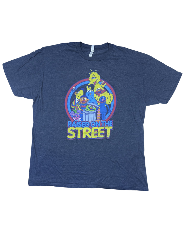 Sesame Street Raised on the Street Graphic T-Shirt (2XL)