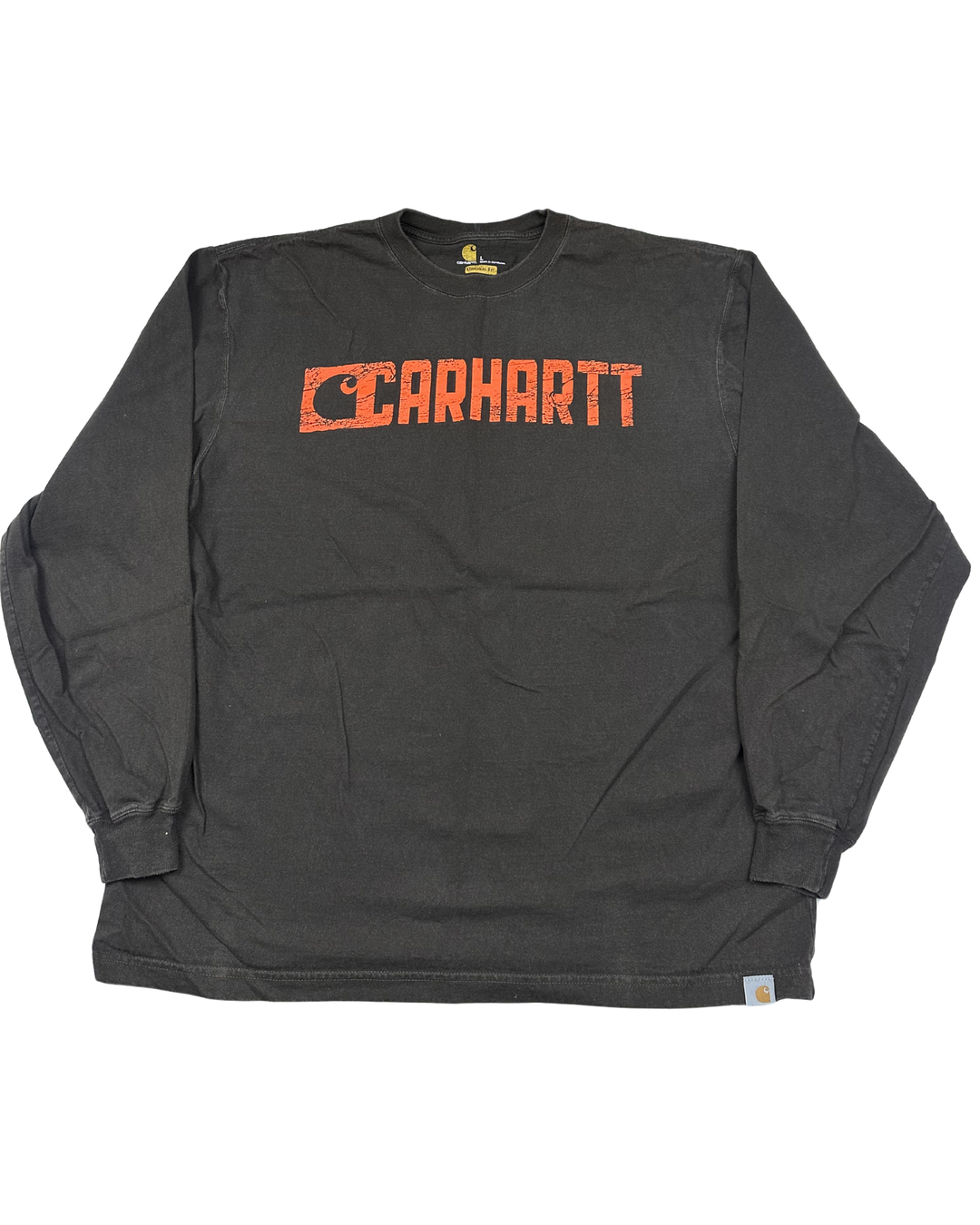 Carhartt Logo Graphic Long Sleeve T-Shirt (large)