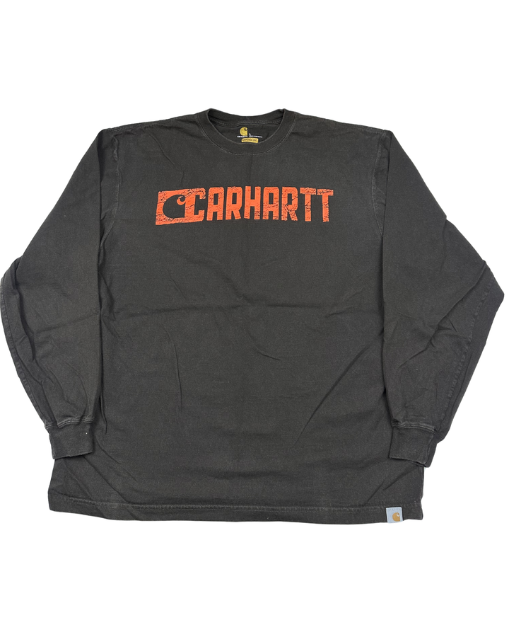 Carhartt Logo Graphic Long Sleeve T-Shirt (large)