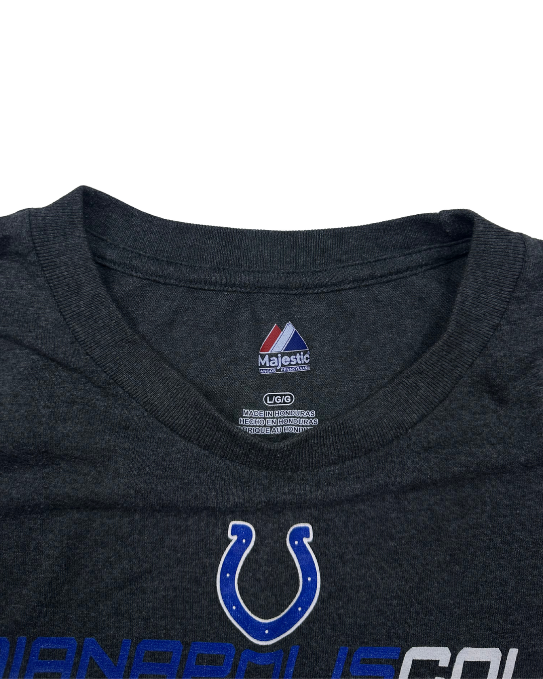 Indianapolis Colts Football Majestic Long Sleeve T-Shirt (large)