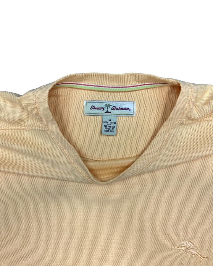 Tommy Bahama Marlin Logo Yellow T-Shirt (Medium)