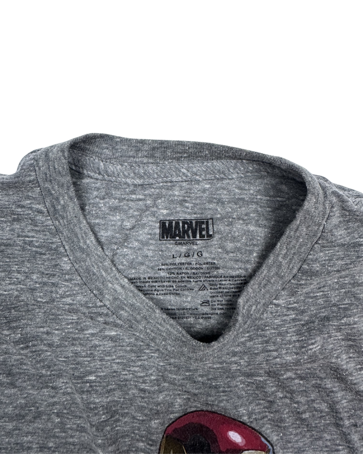 Marvel I Am Iron Man Infinity Gauntlet T-Shirt (large)