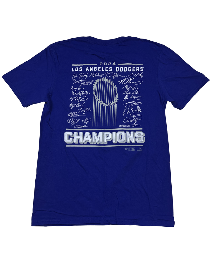 Fanatics LA Dodgers 2024 World Series Champions T-Shirt (medium)