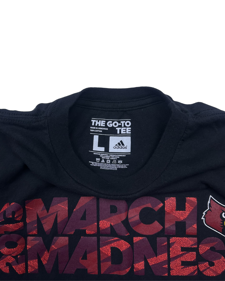 Adidas Louisville Cardinals 2013 March Madness Graphic T-Shirt (Large)