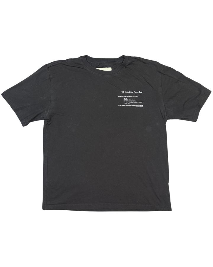 RC Outdoor Supply World Map Graphic T-Shirt (Medium)