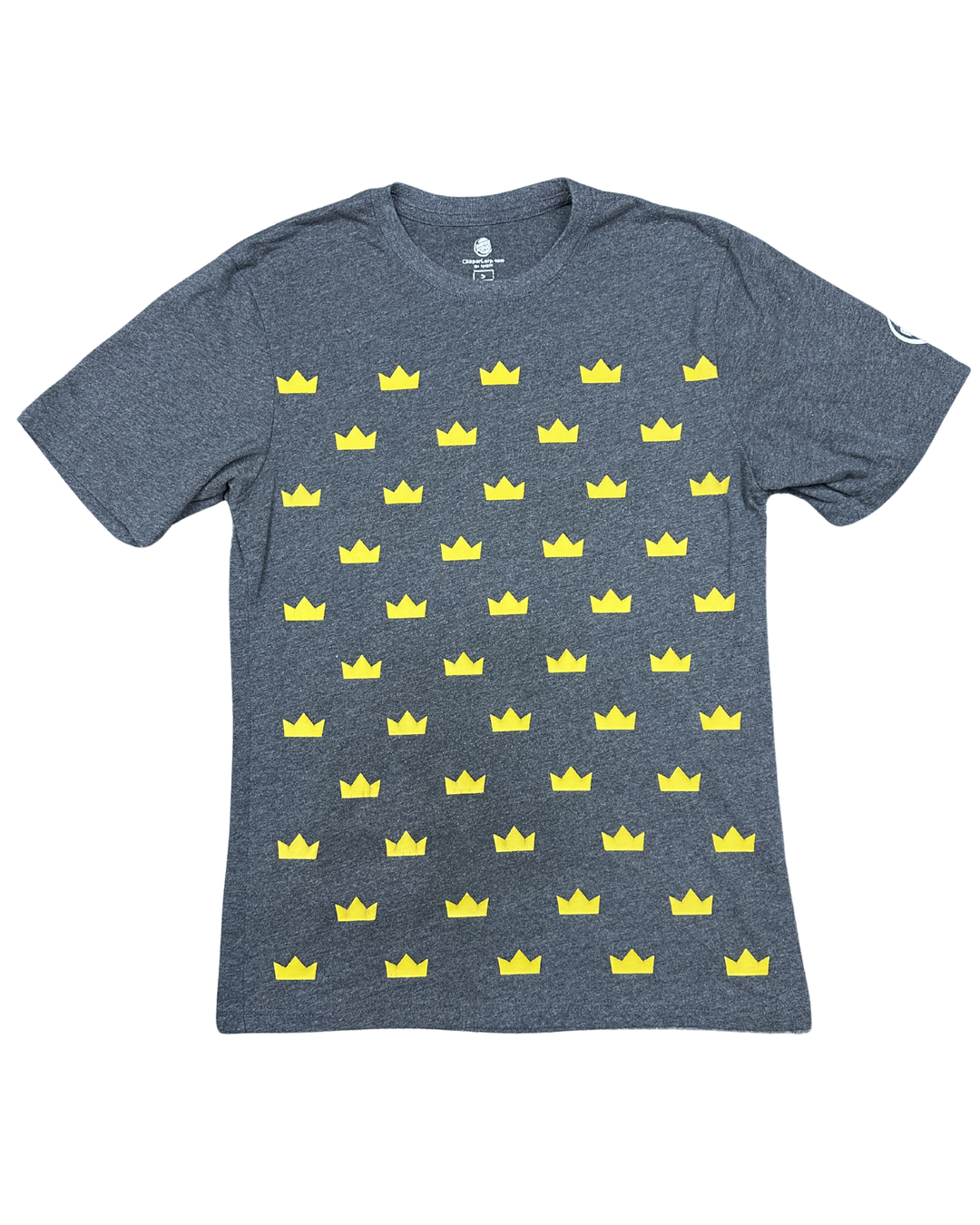Burger King Crown Pattern Graphic T-Shirt (Small)