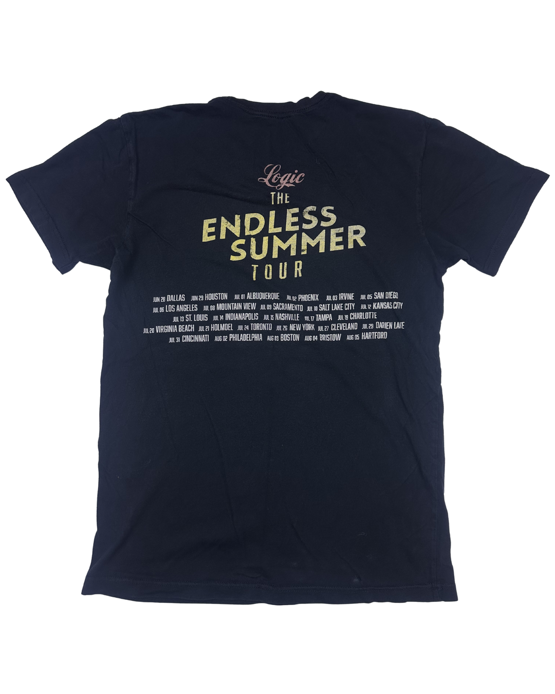 Logic The Endless Summer Tour Band T-Shirt (medium)