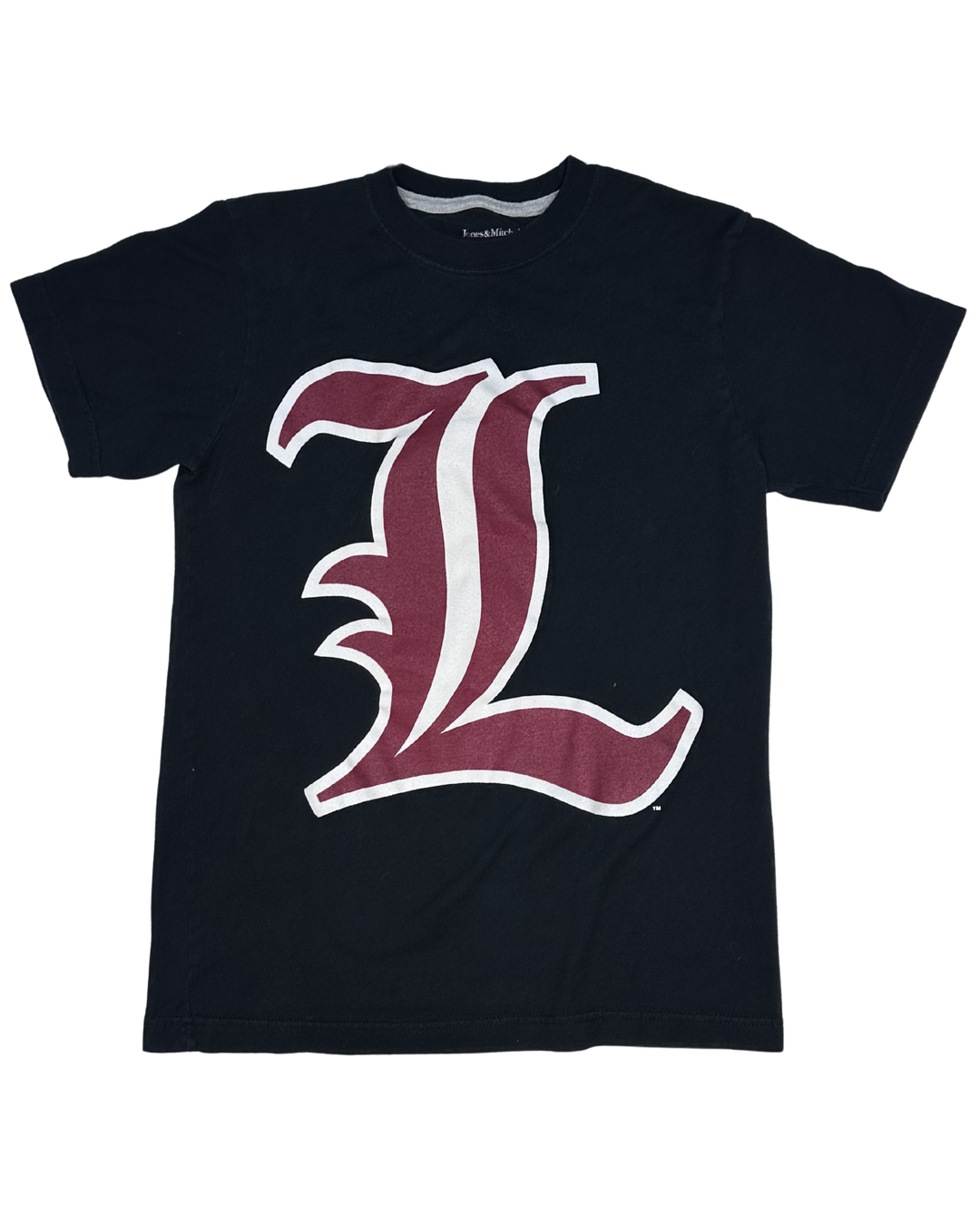Jones & Mitchell University of Louisville Cardinals 'L' Graphic T-Shirt (Small)