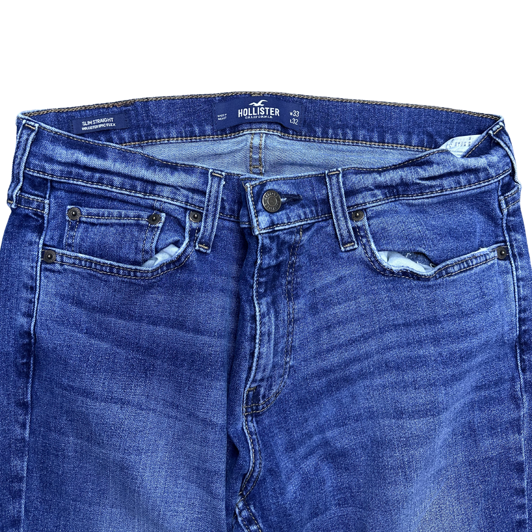 Hollister Slim Straight Jeans (33x32)