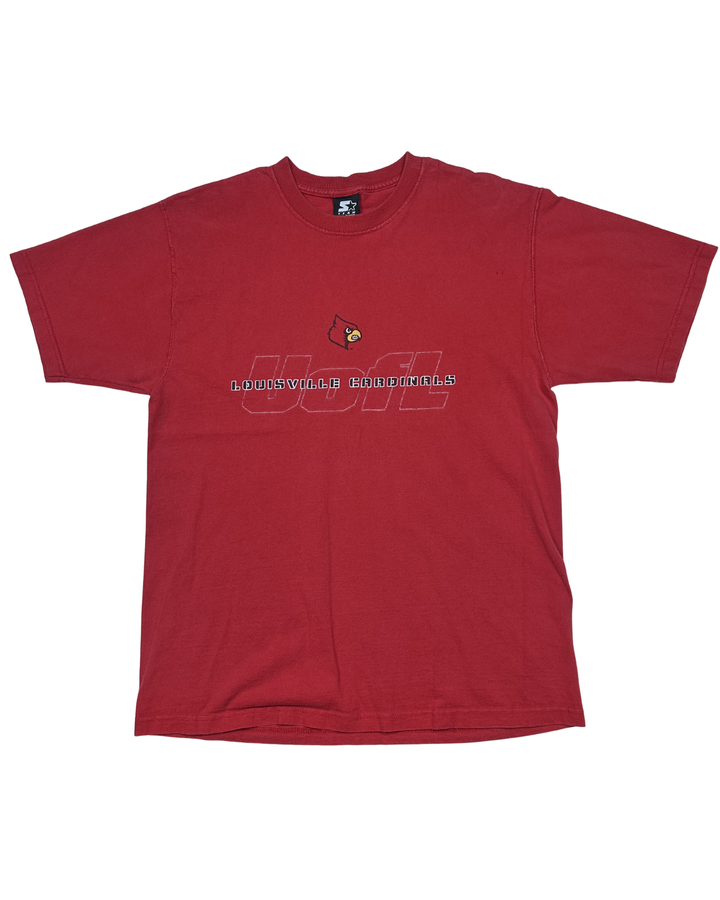 Starter Louisville Cardinals Graphic T-Shirt (Large)