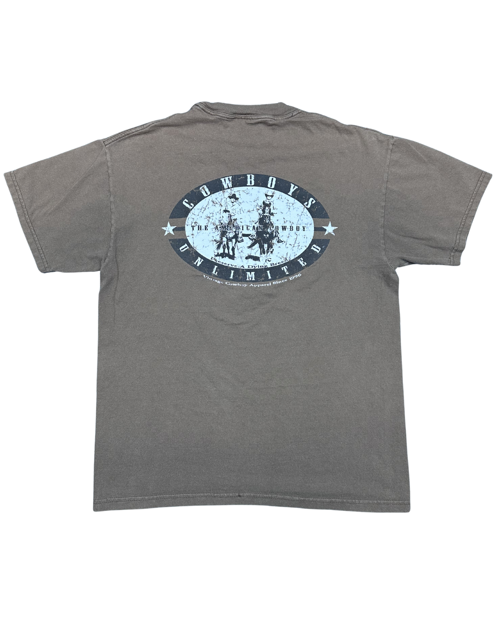 Cowboys Unlimited "The American Cowboy" Graphic T-Shirt (Large)
