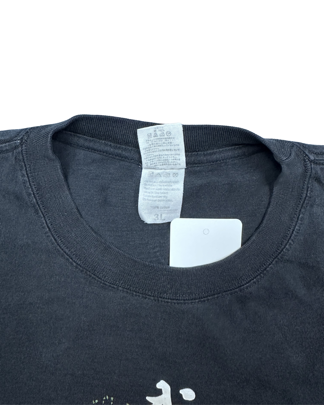 Samurai Spirits Kanji Graphic T-Shirt - Tag