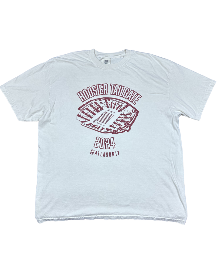 Hoosier Tailgate 2024 Comfort Colors Graphic T-Shirt (2XL)