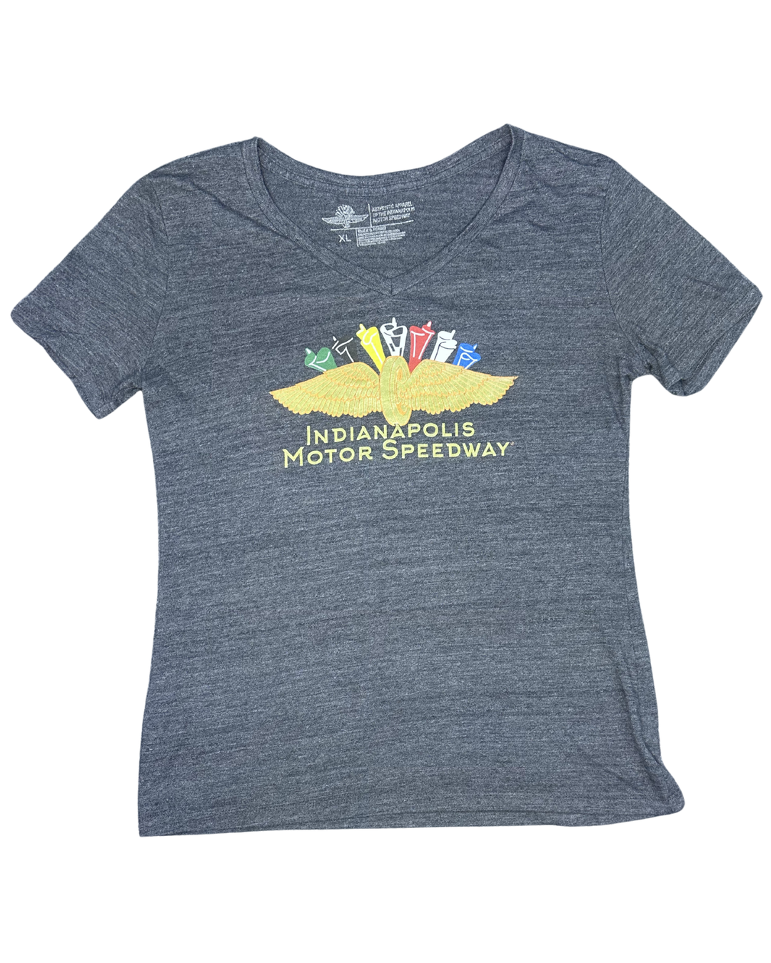 Indianapolis Motor Speedway V-Neck T-Shirt Women's (XL)