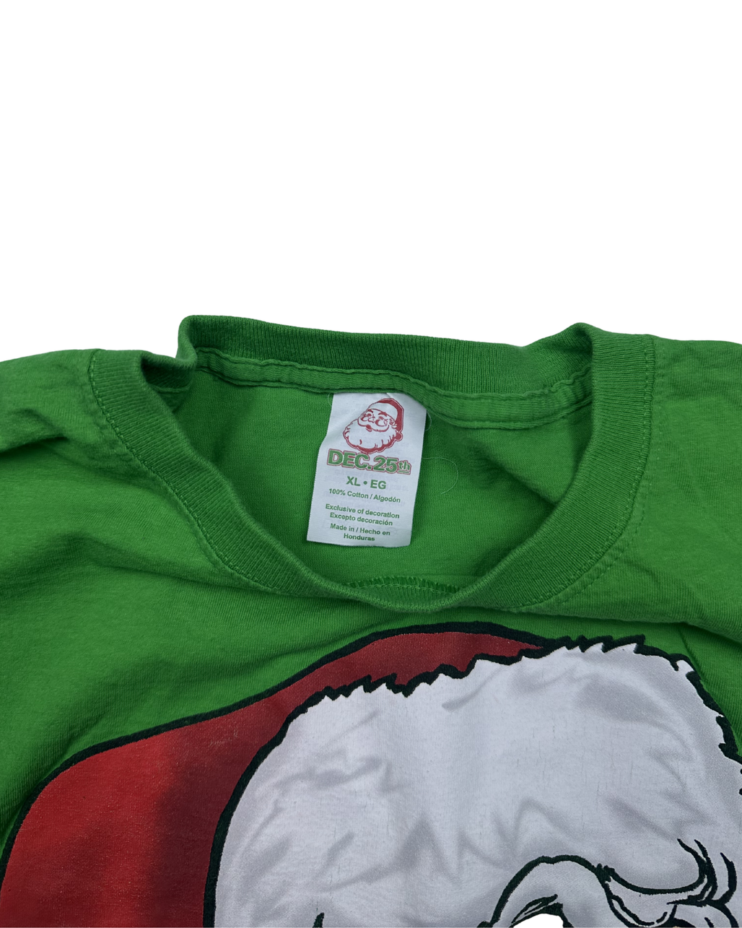 Don't Stop Believin' Santa Christmas Graphic T-Shirt (XL)