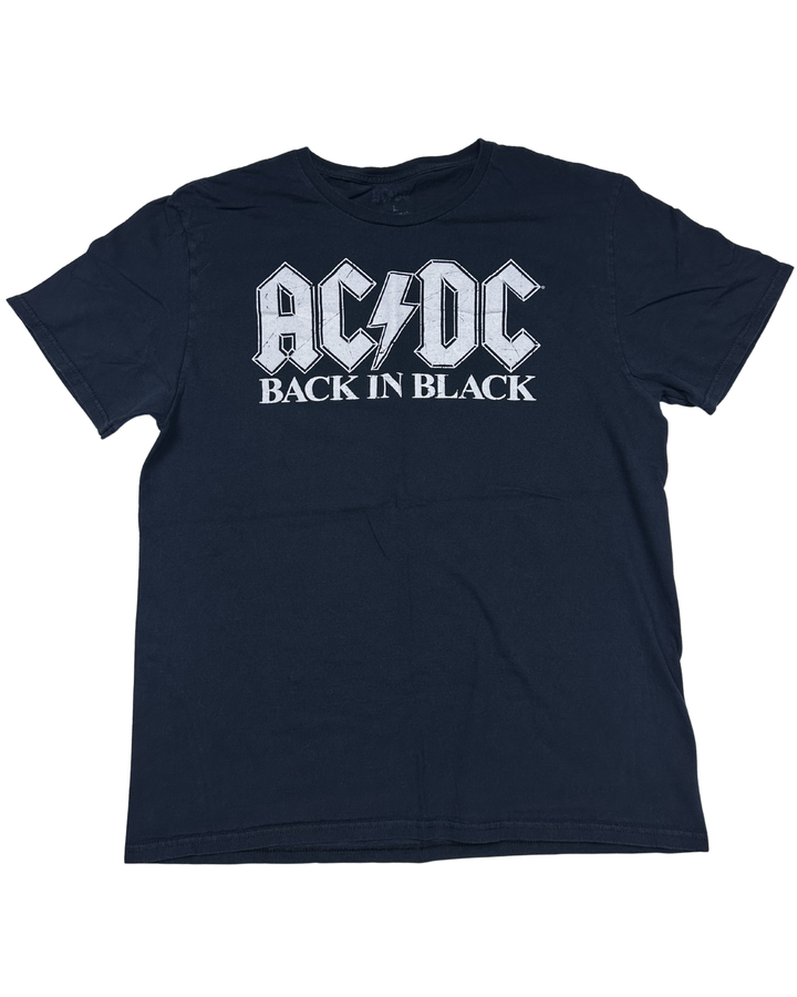 AC/DC Back in Black Band T-Shirt (large)