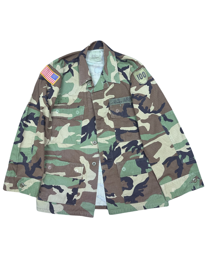 US Army Woodland Camo BDU Jacket (X-Small Short)