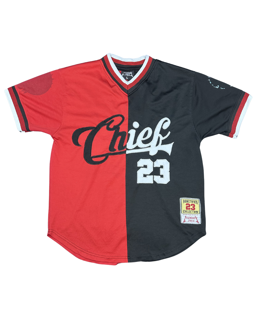 Legendary Status Chiefs #23 Baseball Jersey (Large)