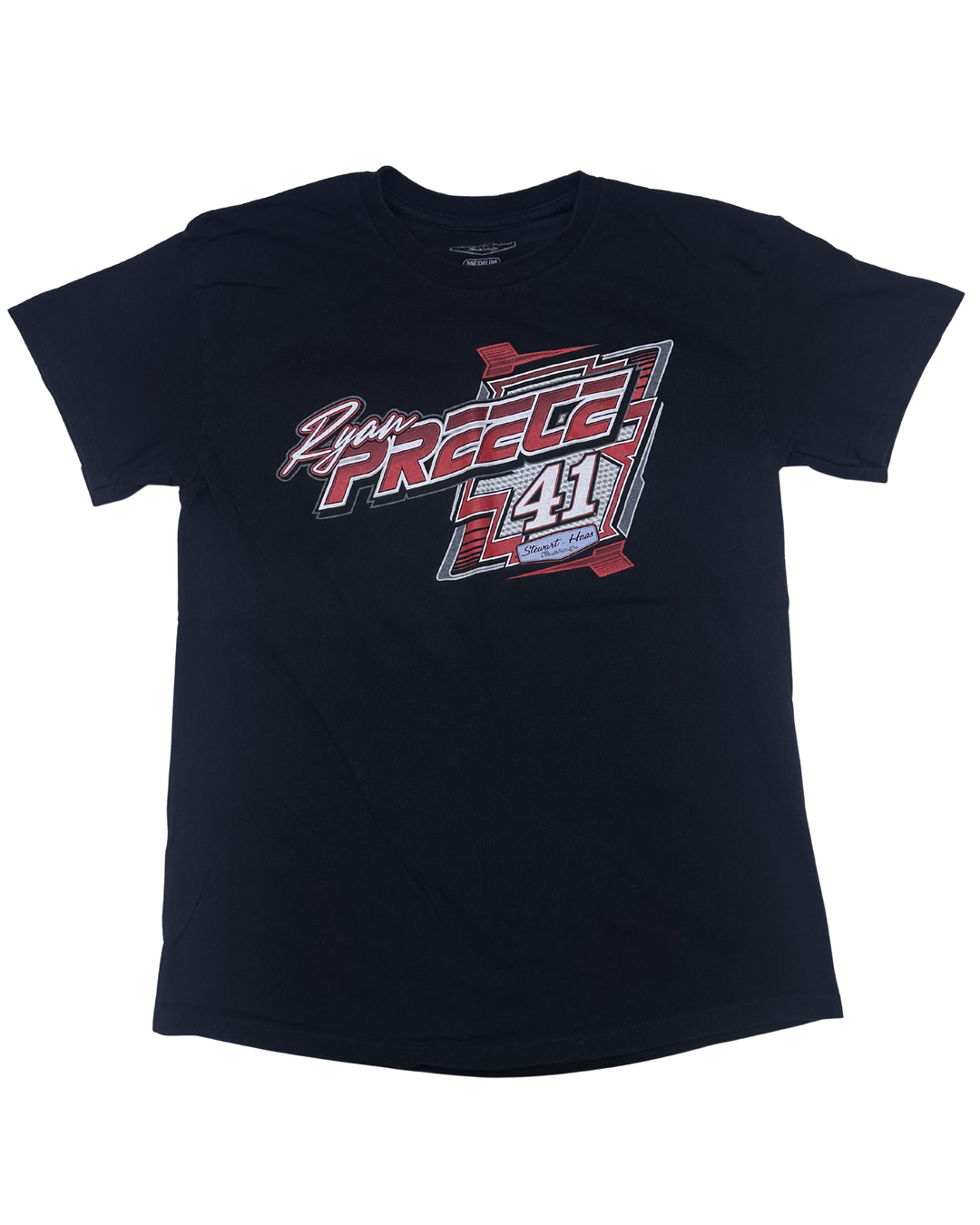 Ryan Preece #41 Stewart-Haas NASCAR Graphic T-Shirt (medium)