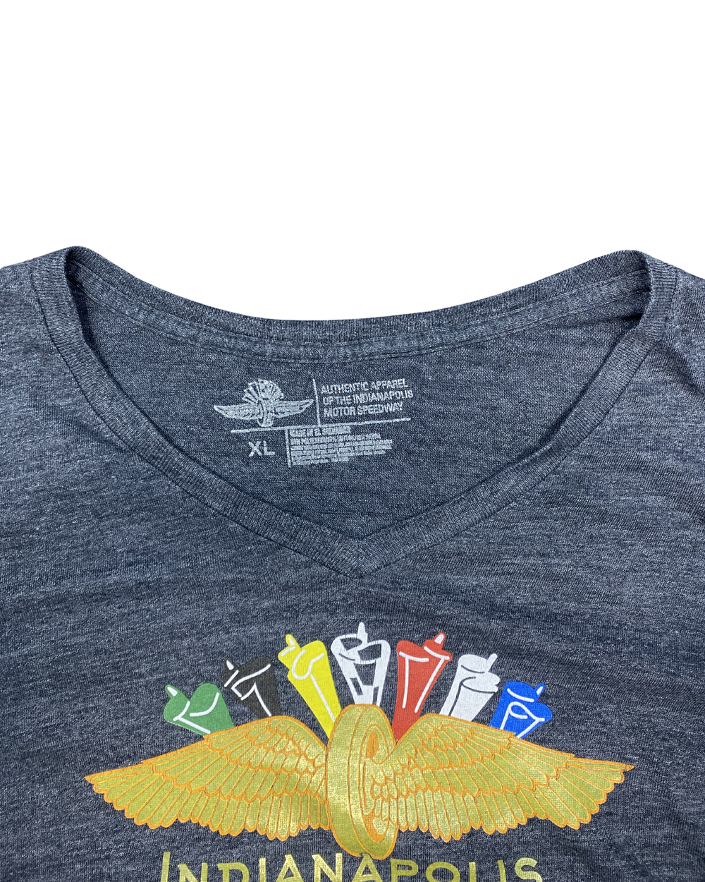 Indianapolis Motor Speedway V-Neck T-Shirt Women's (XL)