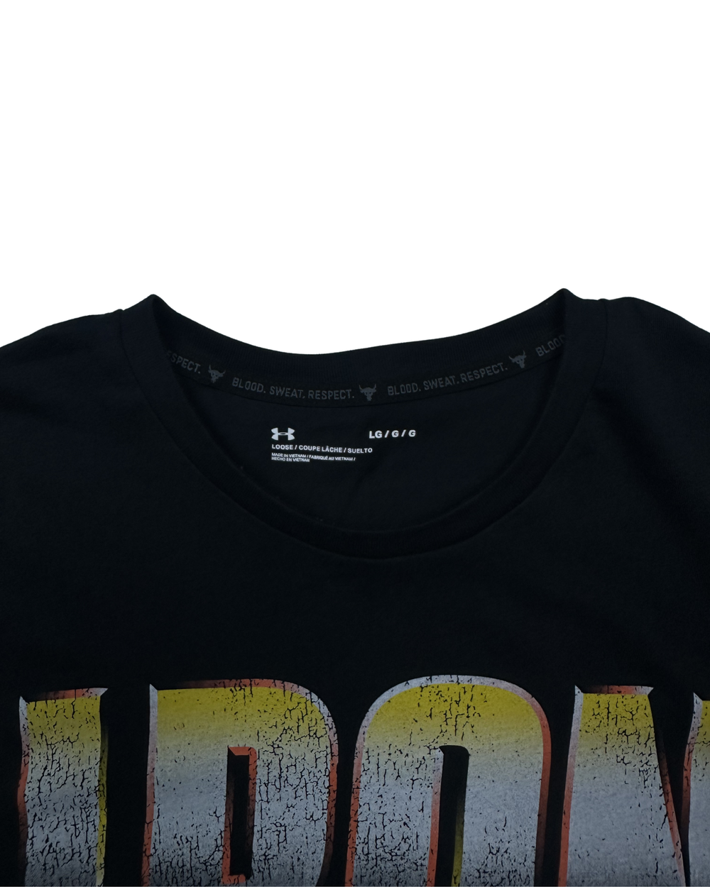 Under Armour Project Rock Iron Paradise Graphic T-Shirt (Large)