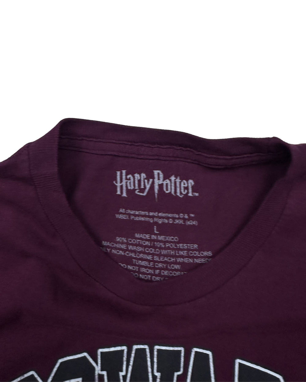 Harry Potter Hogwarts Alumni Graphic T-Shirt (Large)