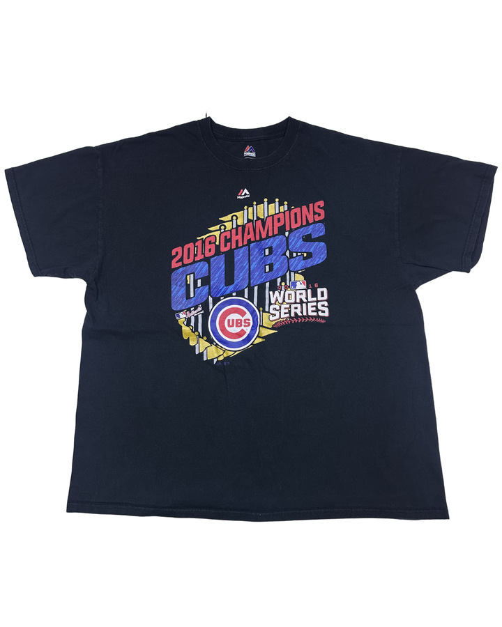 Majestic Chicago Cubs 2016 World Series Champions Graphic T-Shirt (XL)
