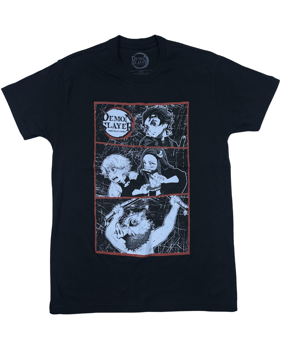 Demon Slayer Characters Graphic T-Shirt (Small)