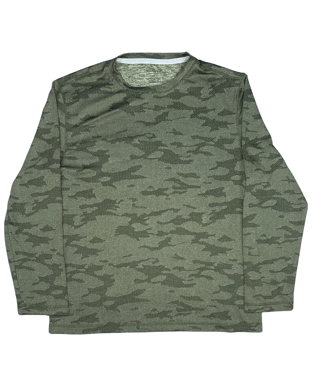 Camo Athletic Long Sleeve T-Shirt (Medium)