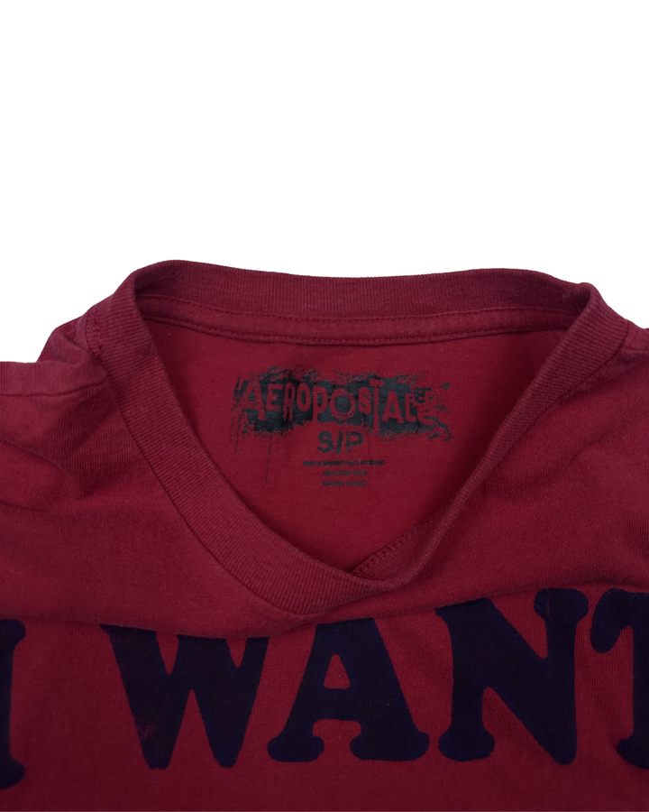 Aeropostale I Want My MTV Graphic T-Shirt (Small)