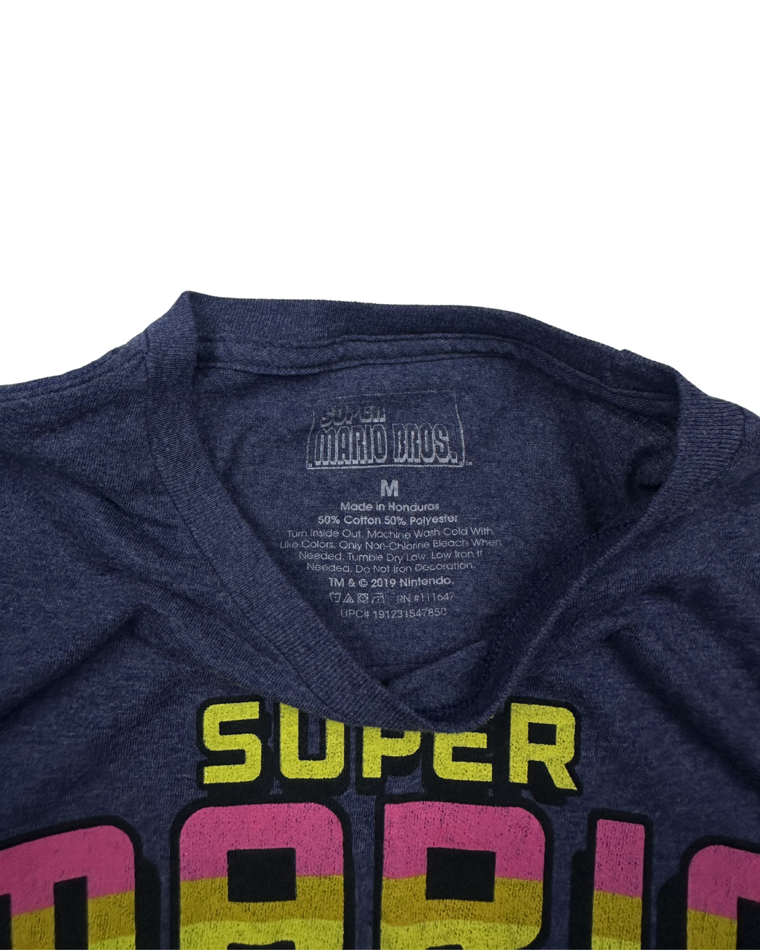 Super Mario Bros Adventures Graphic T-Shirt (Medium)