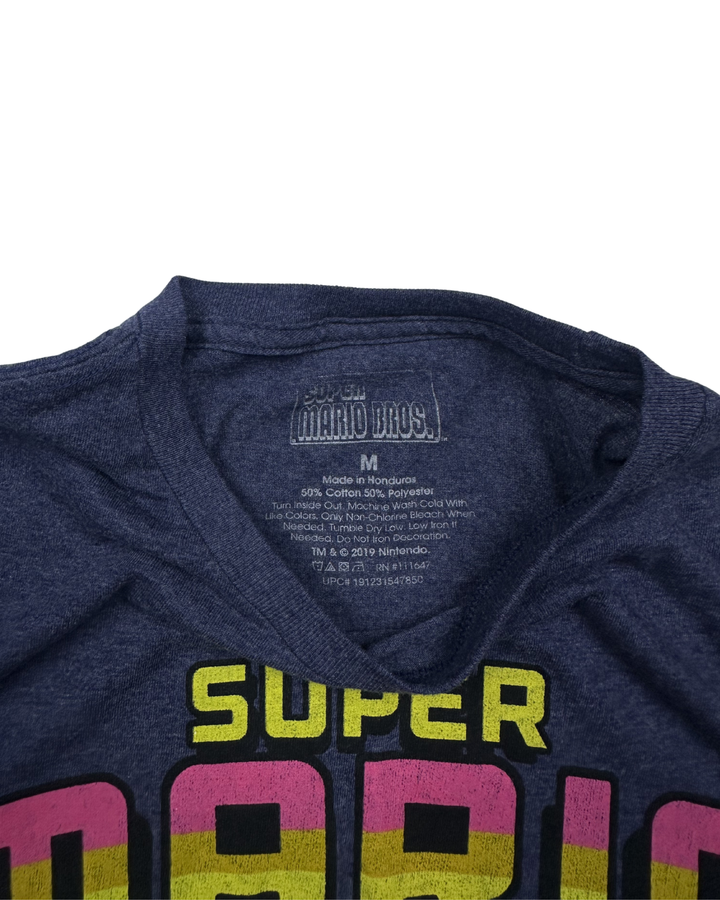 Super Mario Bros Adventures Graphic T-Shirt (Medium)