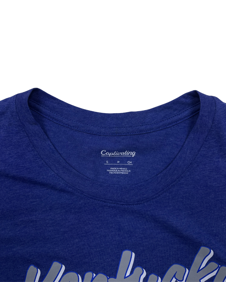 Captivating Kentucky Wildcats Script Graphic T-Shirt (Small)