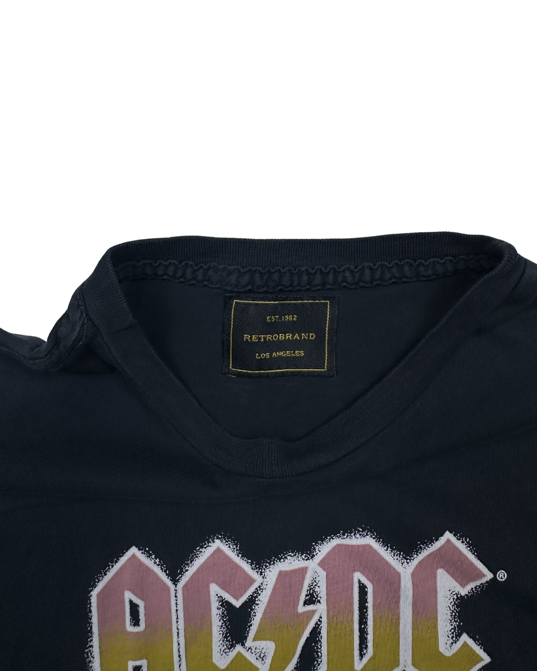 Retrobrand AC/DC Highway to Hell Graphic T-Shirt (Medium)