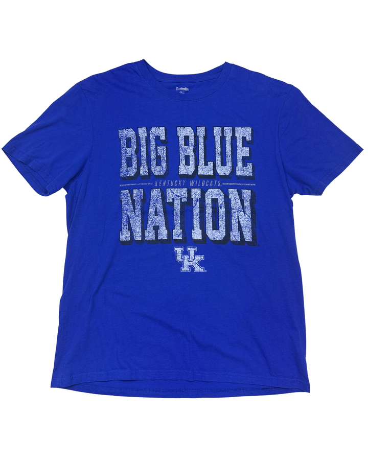 Kentucky Wildcats Big Blue Nation Graphic T-Shirt (Large)