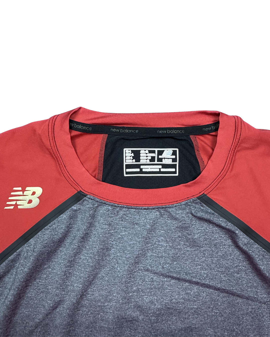 New Balance Baseball 3/4 Sleeve Performance Shirt (Large)
