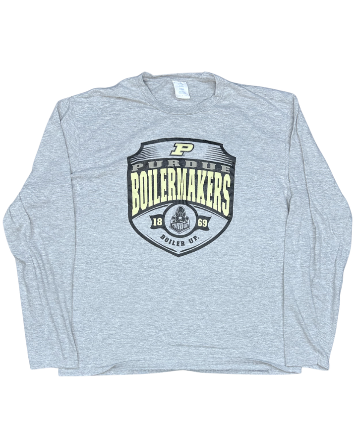 Purdue Boilermakers Boiler Up Long Sleeve T-Shirt (Large)