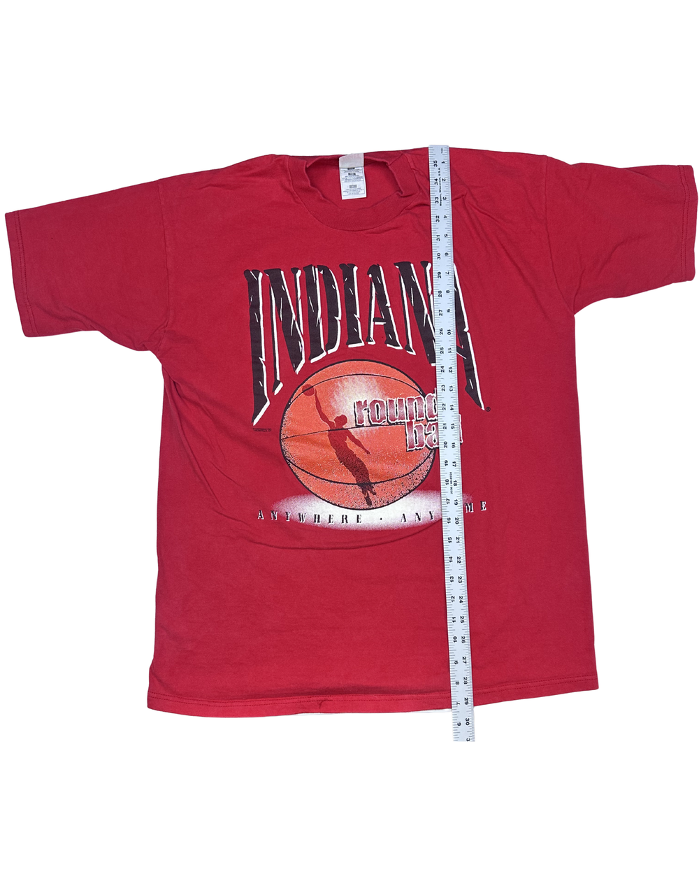 Indiana Round Ball Basketball Graphic T-Shirt (Large)