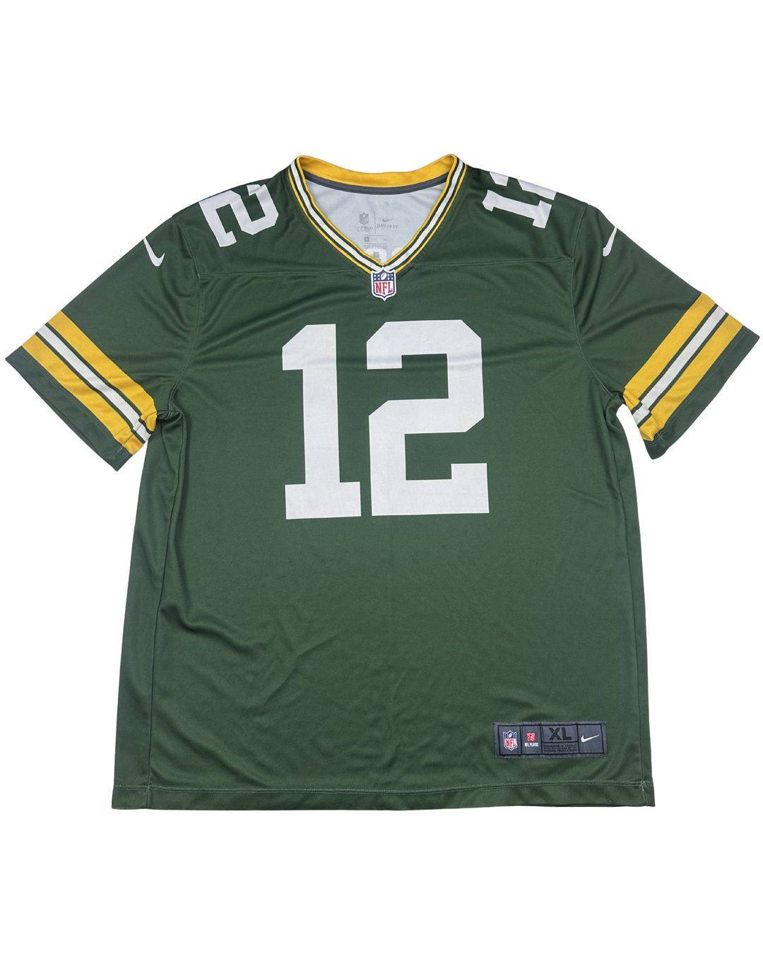 Nike Aaron Rodgers #12 Green Bay Packers NFL Jersey (XL)