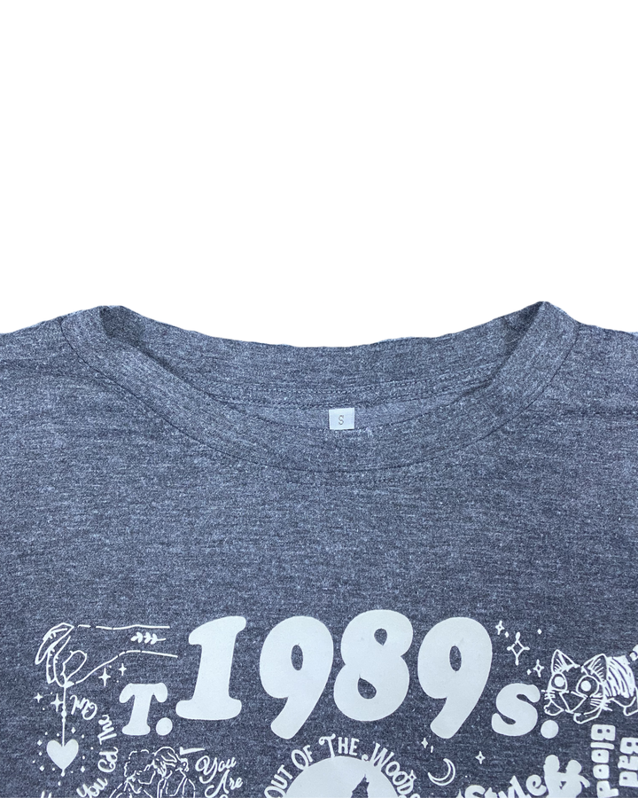 Taylor Swift 1989 Collage Graphic T-Shirt (Small)
