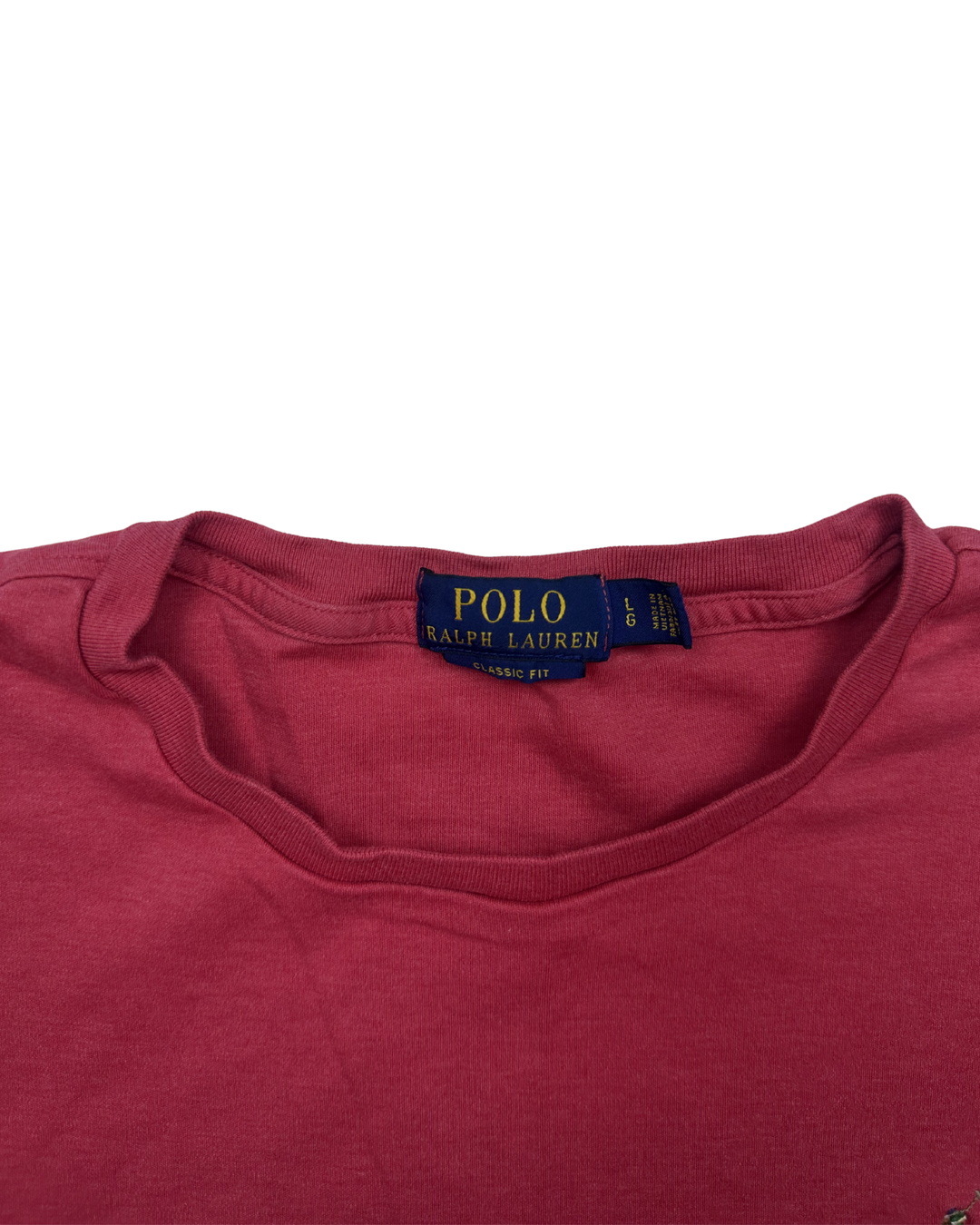 Polo Ralph Lauren Classic Fit T-Shirt Red (large)