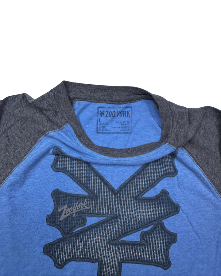 Zoo York Raglan 3/4 Sleeve T-Shirt (large)