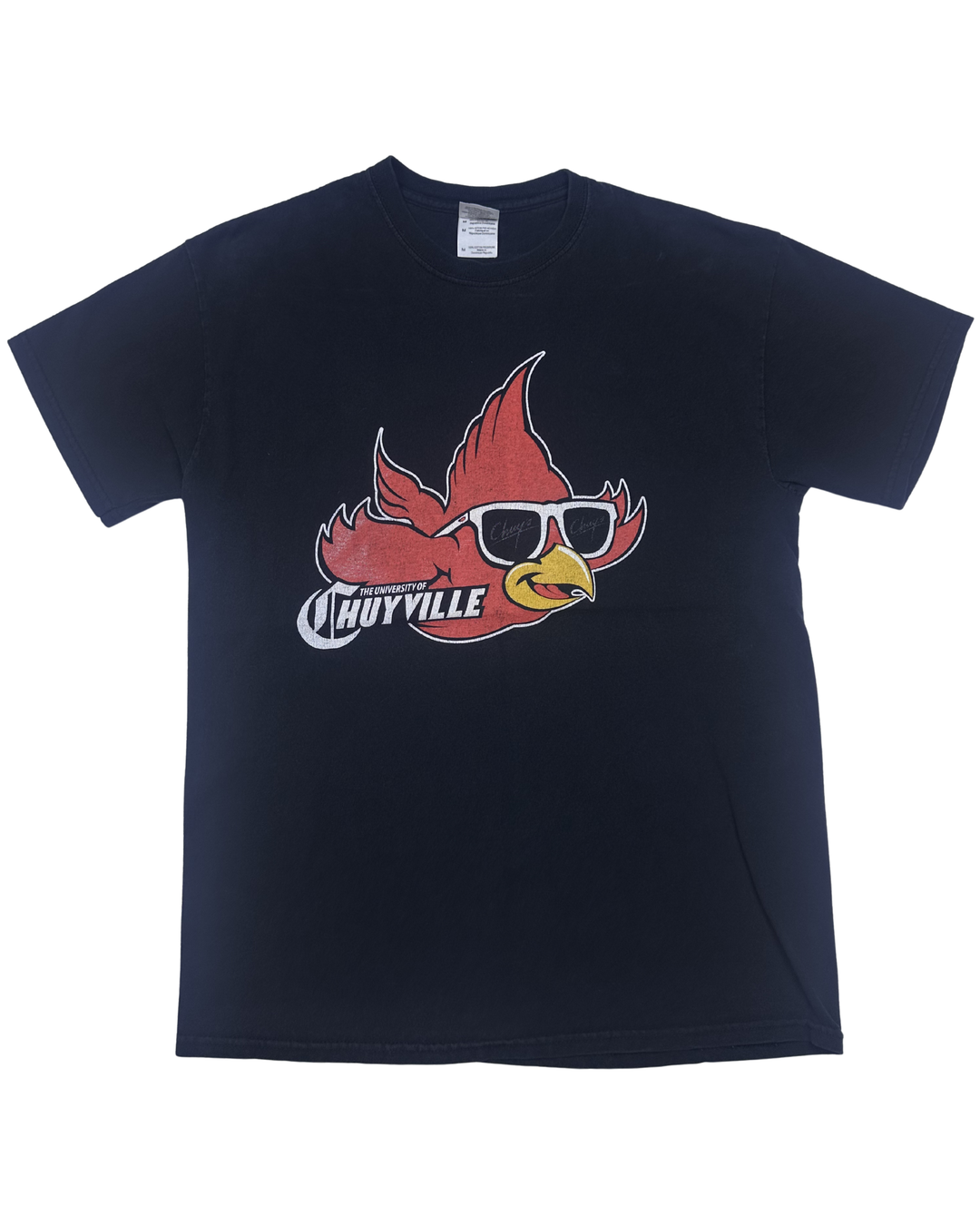Chuyville Cardinal Sunglasses Graphic T-Shirt (Medium)