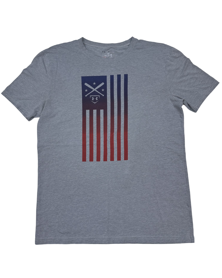 Under Armour Baseball American Flag T-Shirt (youth XL)