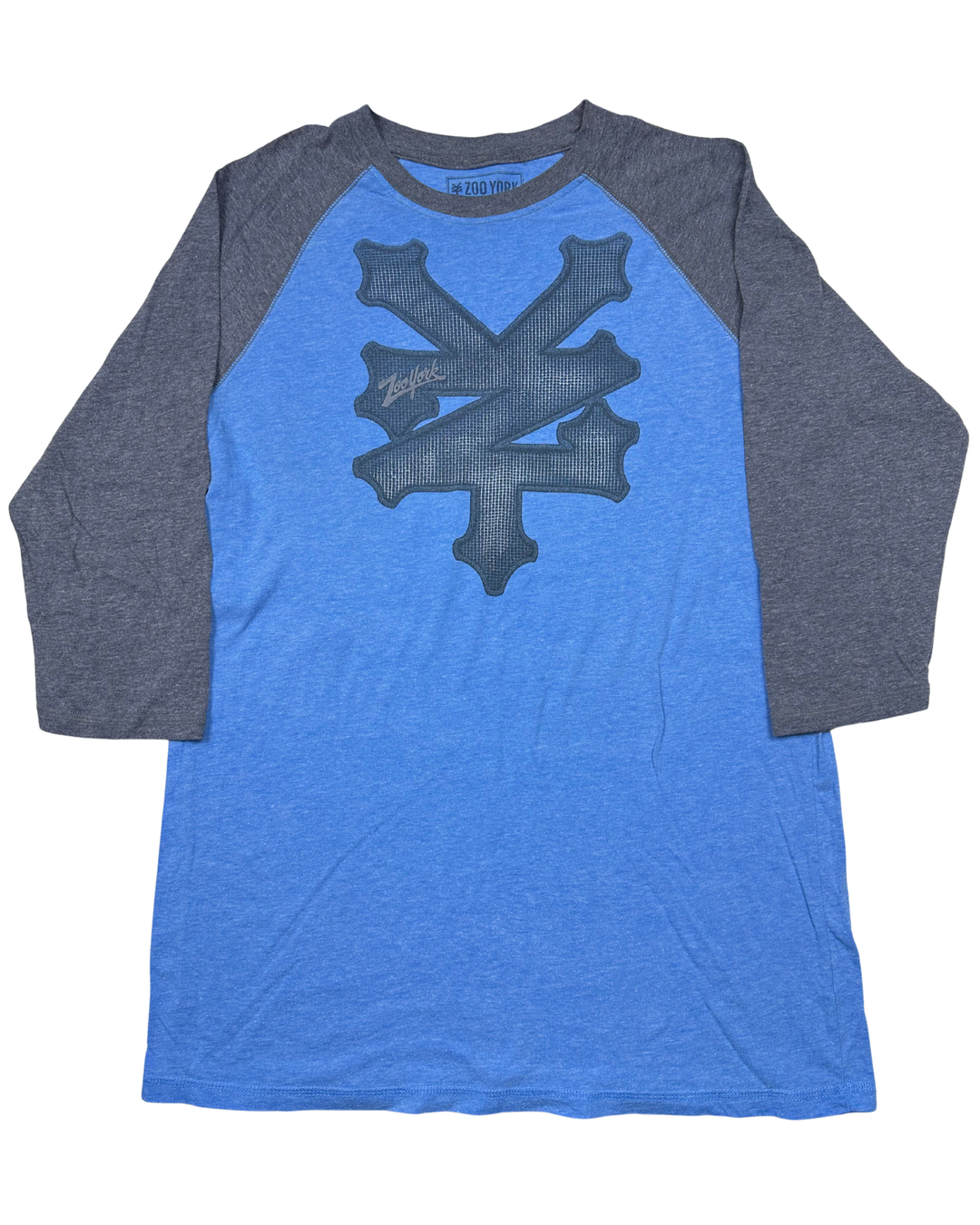 Zoo York Raglan 3/4 Sleeve T-Shirt (large)