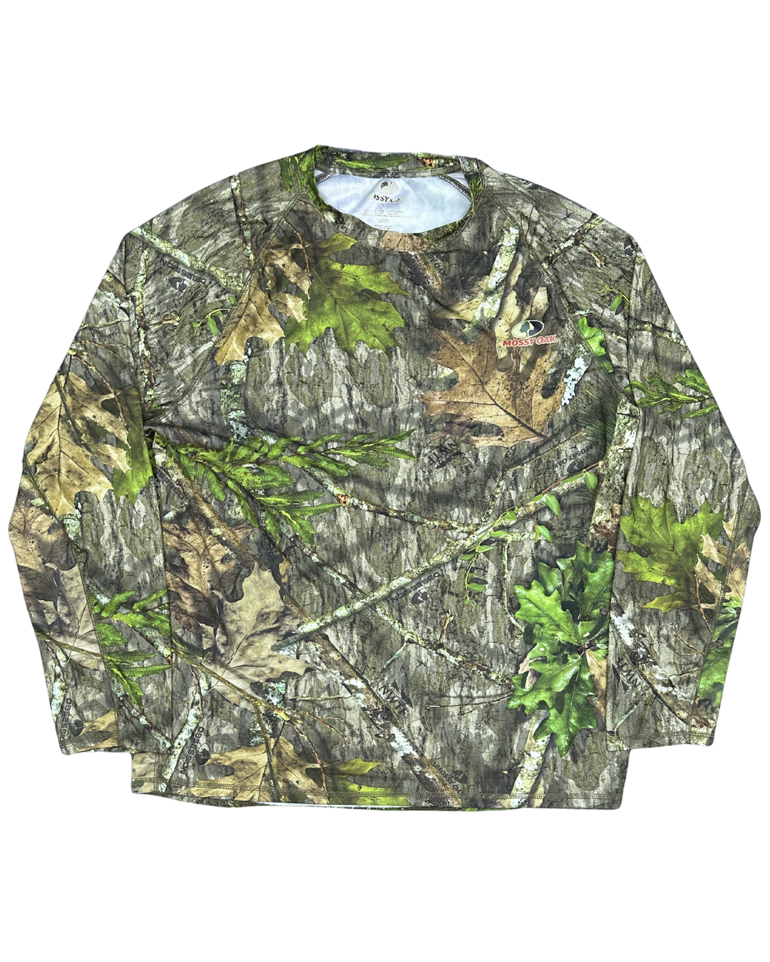 Mossy Oak Camo Long Sleeve T-Shirt (Large)